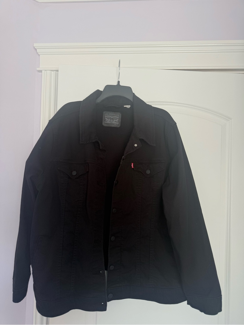 Levi's Black Men's Denim Trucker Jacket